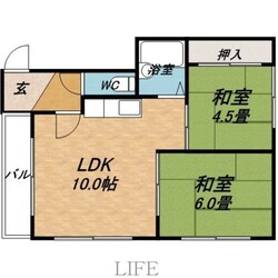 加藤ハイツの物件間取画像